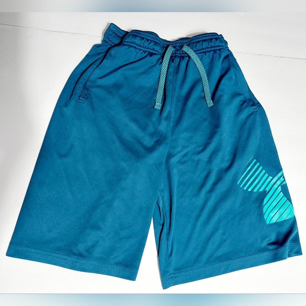 Teal Youth Large Under Armour‎ Basketball Shorts